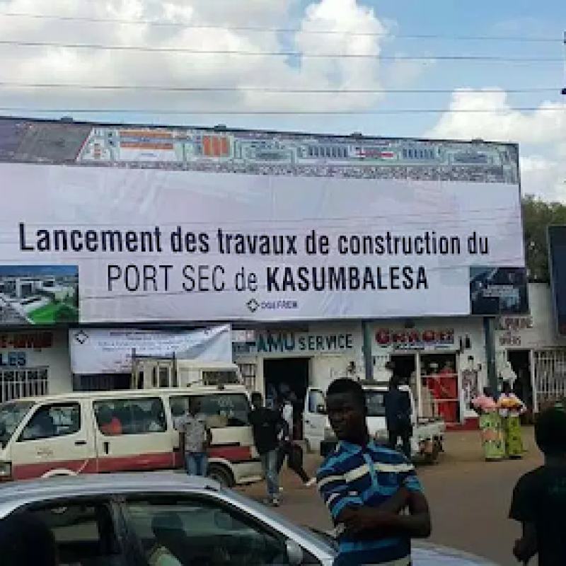 Port sec de Kasumbalesa